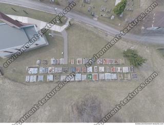 photo texture of cemetery from above 0002
